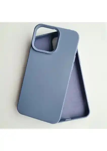 iPhone 15 Pro Max için Kadife Silikon Kılıf Şıklık ve Koruma Bir Arada