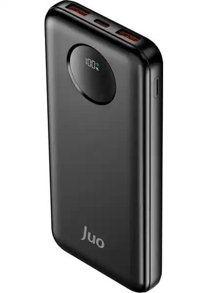 Juo 10000mAh 22.5W Hızlı Şarj Destekli Taşınabilir Powerbank - Güçlü ve Şık Mobil Şarj Çözümü