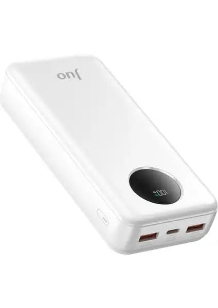 Juo 20000 mAh Dijital LED Ekranlı Taşınabilir Powerbank Güç ve Teknolojinin Buluşması