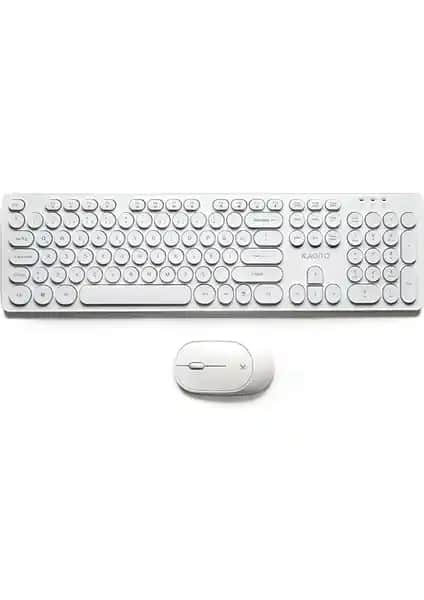 Kagito Retro ve Lecoo KW204 Kablosuz Klavye ve Mouse Takımları Karşılaştırması