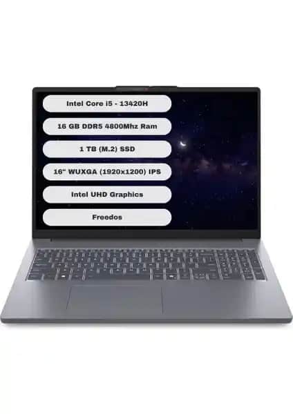 Lenovo Ideapad Slim 3 16IRH10 ve 16IRH10 Karşılaştırması: Performans ve Özellikler