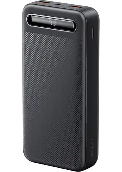 Mcdodo 30000mAh LED Ekranlı Powerbank MC-4442 Siyah Güç ve Tasarımın Buluşması