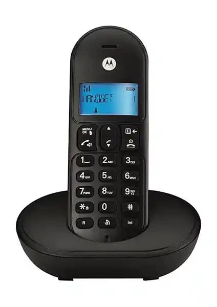 Motorola T101 Kablosuz DECT Telsiz Telefon Siyah Gelişmiş Özelliklerle Pratik Kullanım