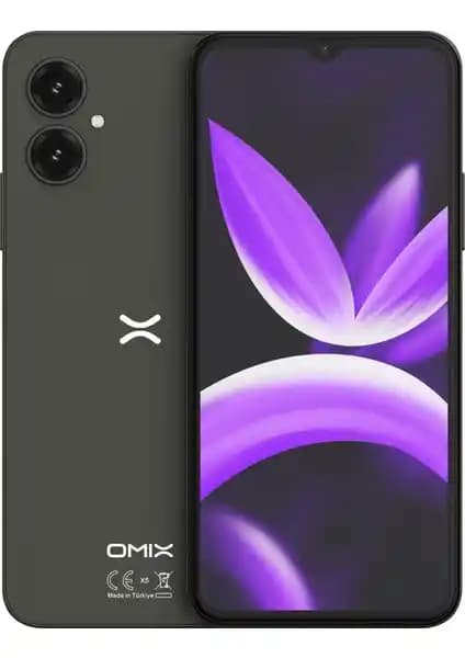 Omix X5 128 GB Akıllı Telefon: Güçlü Batarya ve Geniş Ekran Özellikleriyle Günlük Kullanım