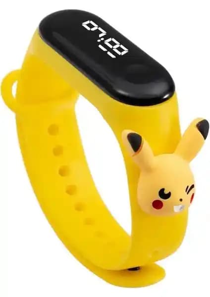 Onkatech Dijital LED Ekranlı Su Geçirmez Çocuk Kol Saati Kızlar için Eğlenceli ve Dayanıklı Tasarım