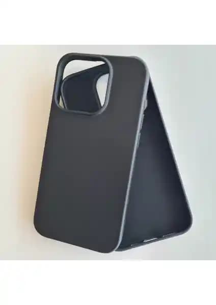 Pirok Store Kadife Silikon iPhone 15 Pro Max Kılıfı Şık ve Dayanıklı Koruma Çözümü