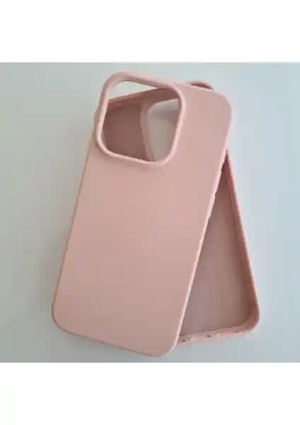 Pirok Store Kadife Silikon Kılıf iPhone 15 Pro Max için Koruma ve Şıklık Sunar