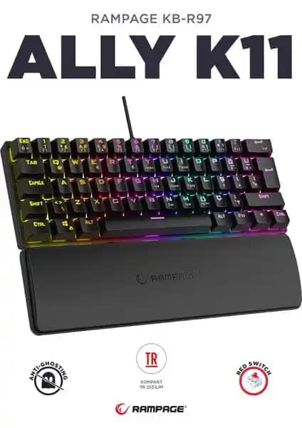 Rampage K11 ve K60 Mekanik Oyuncu Klavyeleri Karşılaştırması Hangi Model Daha Uygun