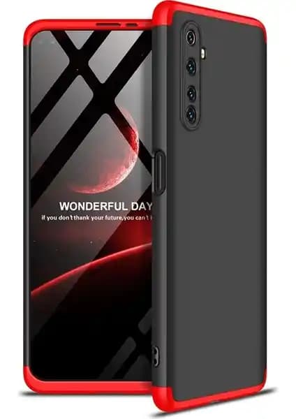 Realme 6 Pro için Çift Katmanlı Koruyucu ve Şık Tasarımlı Kılıf