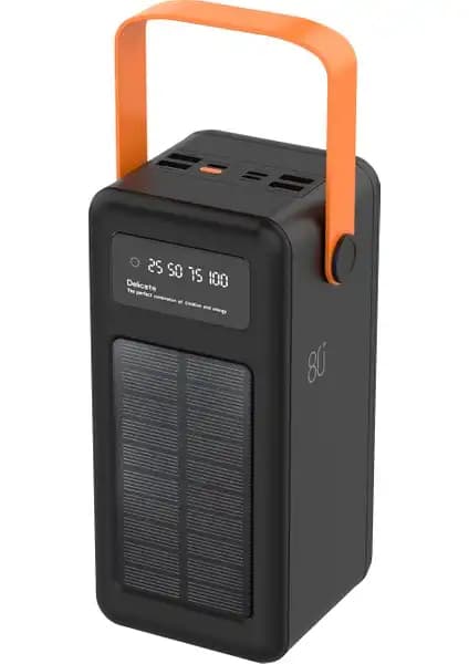Robeve 80.000 mAh Güneş Enerjili Powerbank: Taşınabilir Güç ve Çok Fonksiyonlu Şarj Çözümü