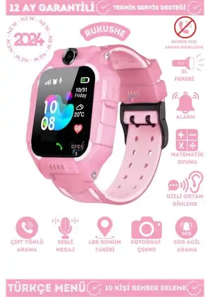 Rukushe Q19 Akıllı Çocuk Takip Saati: Güvenli ve Eğlenceli Çocuk İzleme Cihazı