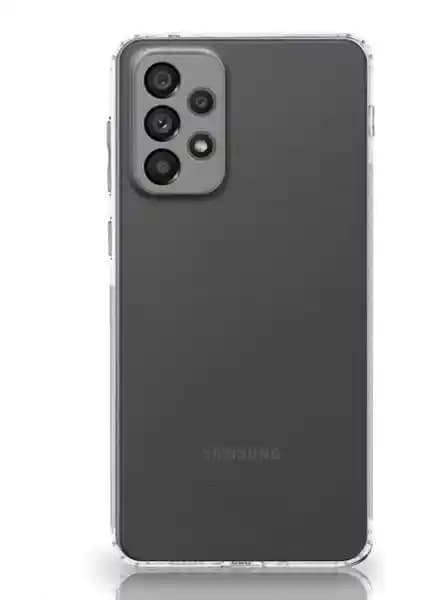 Samsung Galaxy A73 5G için Şeffaf Silikon Kılıf Kamera ve Darbe Koruma Özellikleriyle