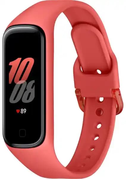 Samsung Galaxy Fit2 Kırmızı Akıllı Bileklik: Sağlık ve Spor Takibi için Şık ve Dayanıklı Tasarım