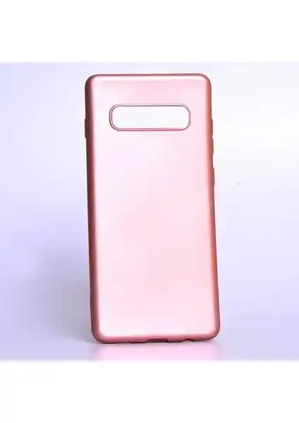 Samsung Galaxy S10 için Şık ve Dayanıklı Rose Gold Silikon Kılıf Detayları