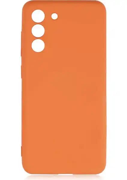 Samsung Galaxy S21 FE İçin Kadife Kaplama Kamera Korumalı Silinebilir Kılıf