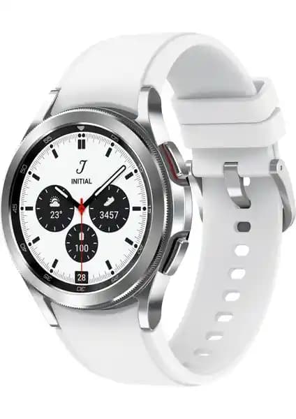 Samsung Galaxy Watch 4 Klasik Gümüş 42mm Akıllı Saat Tasarım ve Fonksiyonellik Özellikleri