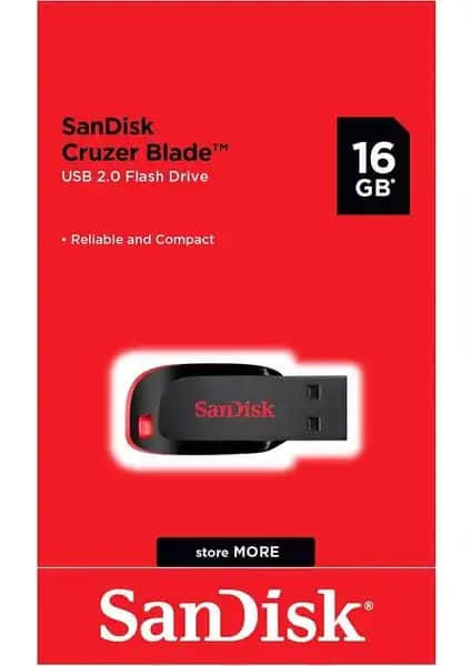 Sandisk Cruzer Blade 16GB ve 64GB USB Bellek Karşılaştırması Hangi Model Sizin İçin Uygun