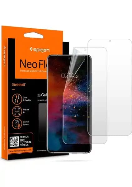 Spigen Galaxy S20 Plus Neo Flex HD Ekran Koruyucu Film Yüksek Koruma ve Kolay Uygulama