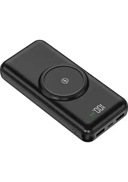 Sprange SR-P4W Plus 24000 mAh Kablosuz Şarj Destekli Powerbank Günlük Kullanım İçin Idealdir