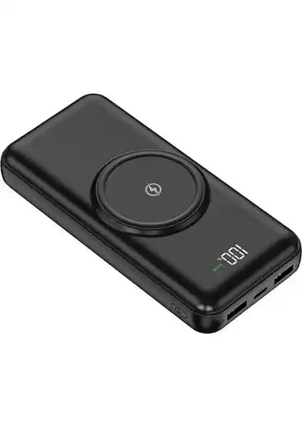 Sprange SR-P4W Plus 24000 mAh Kablosuz Şarj Destekli Powerbank Günlük Kullanım İçin Idealdir