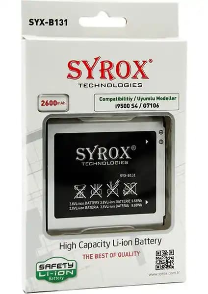 Syrox İ9500-S4 G7106 Batarya İncelemesi Güvenilirlik ve Performans Değerlendirmesi