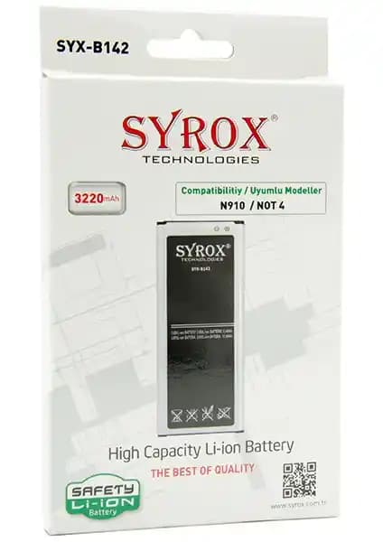 Syrox Samsung N910/Note 4 Uyumlu Batarya İncelemesi ve Performans Değerlendirmesi