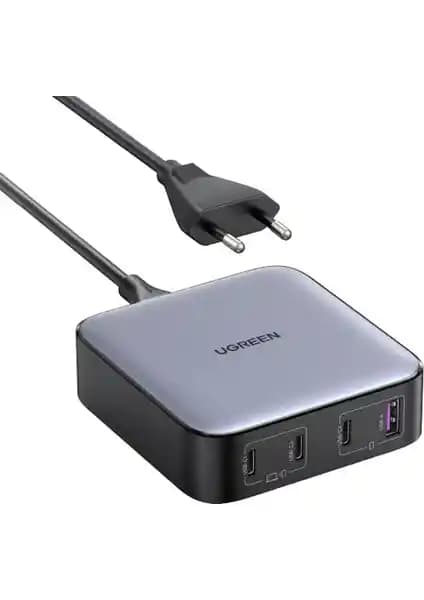 Ugreen Nexode 100W GaN Masaüstü Hızlı Şarj Cihazı: Çoklu Port ve Güvenli Enerji Çözümü