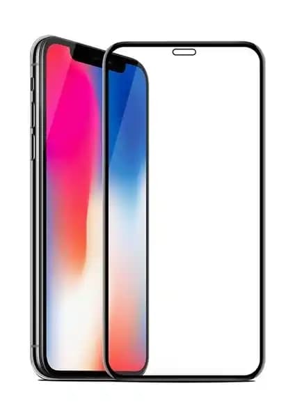 Unipha Apple iPhone XS Max 6D Temperli Cam Ekran Koruyucu Yüksek Dayanıklılık ve Estetik Sağlar