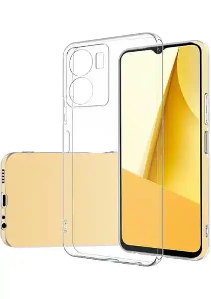 Vivo Y16 için Şık ve Dayanıklı Silikon Kılıfı Güçlendirilmiş Köşelerle Tam Koruma