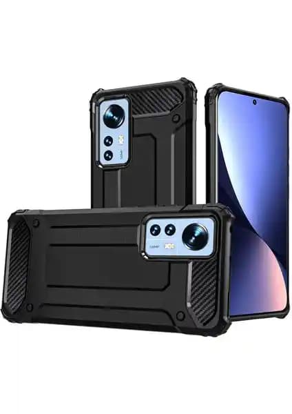 Xiaomi Mi 12 için yüksek koruma ve şık tasarım sağlayan silikon kılıfı detayları