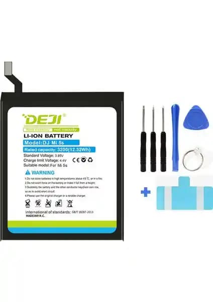 Xiaomi Mi 5S için Deji BM36 Uyumlu Yüksek Kapasiteli Güç Kaynağı