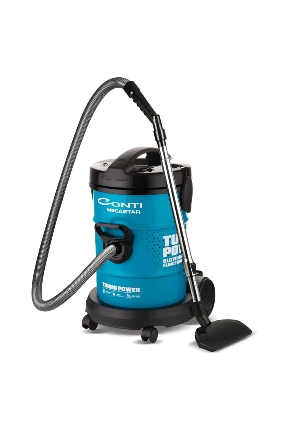 CONTİCS-210 Megastar Metal Kazanlı Süpürge: Yüksek Güç ve Performans