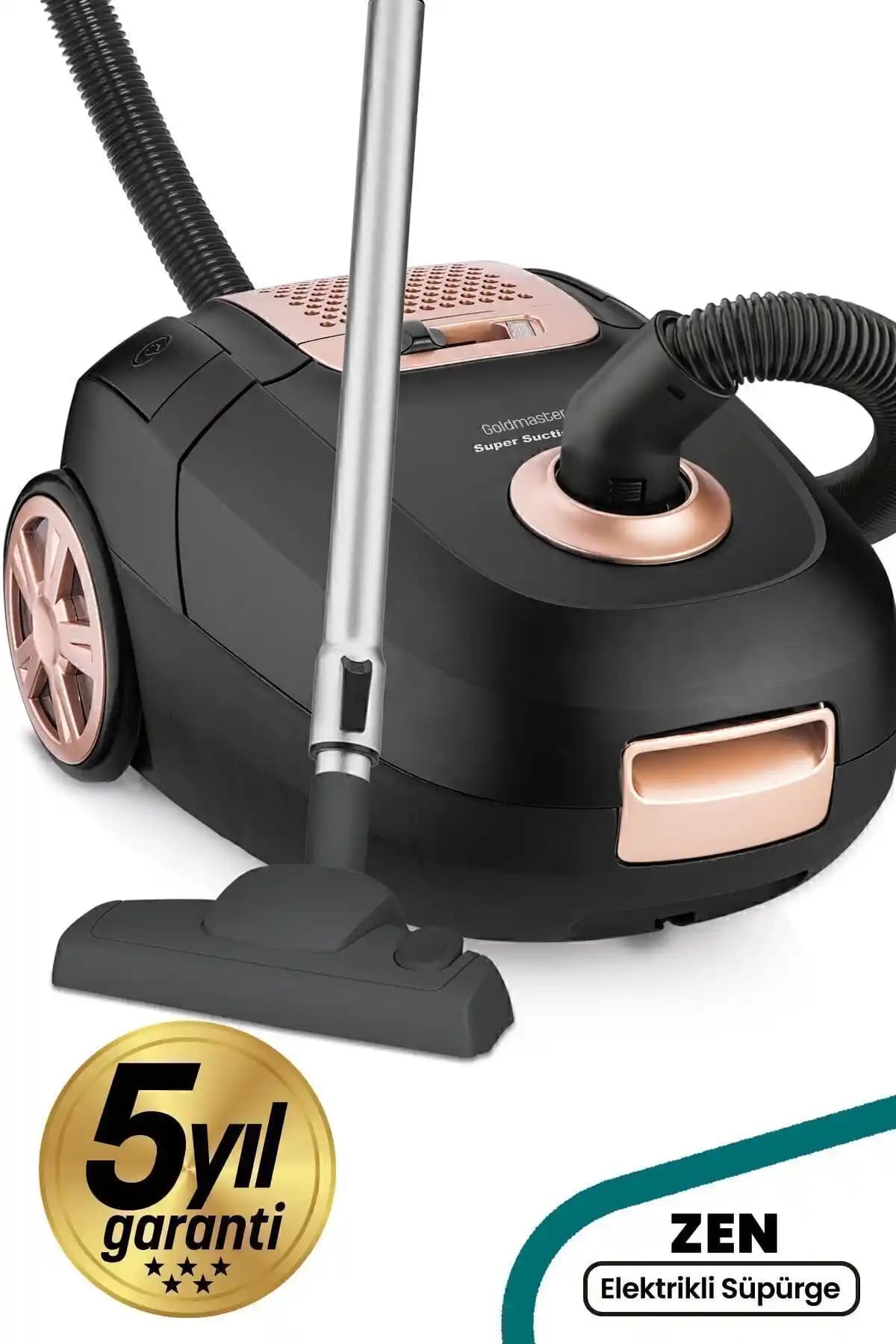 GoldMasterZen 4 Litre Elektrikli Süpürge: Güçlü ve Kullanıcı Dostu