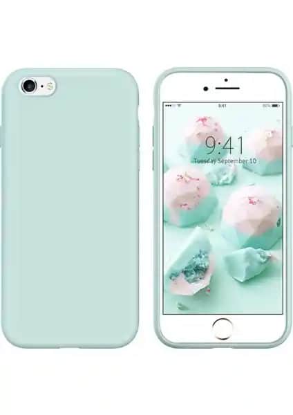 Apple iPhone 6s Plus için dayanıklı ve şık turkuaz silikon kılıf özellikleri