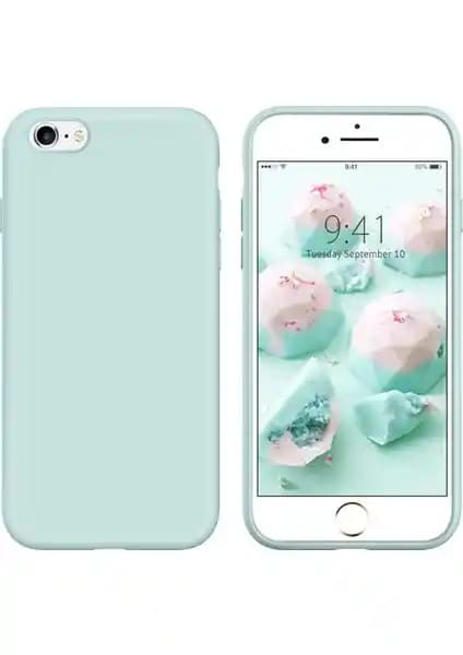 Apple iPhone 6s Plus için dayanıklı ve şık turkuaz silikon kılıf özellikleri