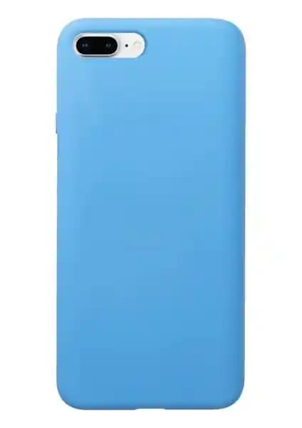 Apple iPhone 7 Plus ve 8 Plus için dayanıklı ve şık silikon mavi kılıf incelemesi
