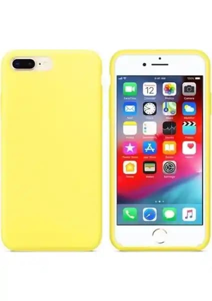 Apple iPhone 7 Plus ve 8 Plus için Sarı Silikon Lansman Kılıfı Detaylı İnceleme ve Özellikler