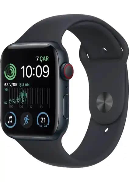Apple Watch SE GPS 44MM Midnight Alüminyum Kasa ve Spor Bandı Detaylı İnceleme