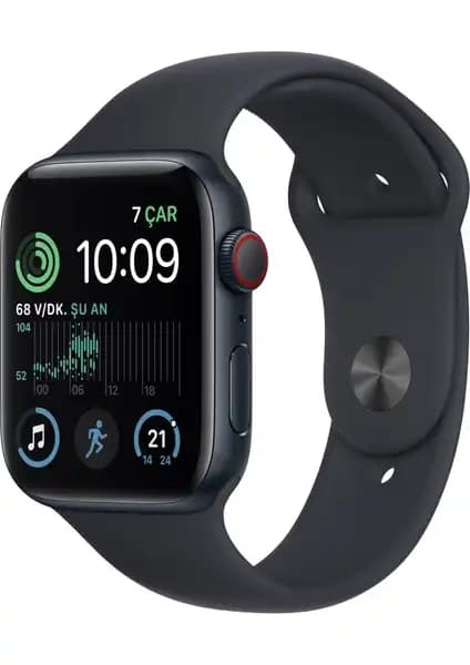 Apple Watch SE GPS 44MM Midnight Alüminyum Kasa ve Spor Bandı Detaylı İnceleme
