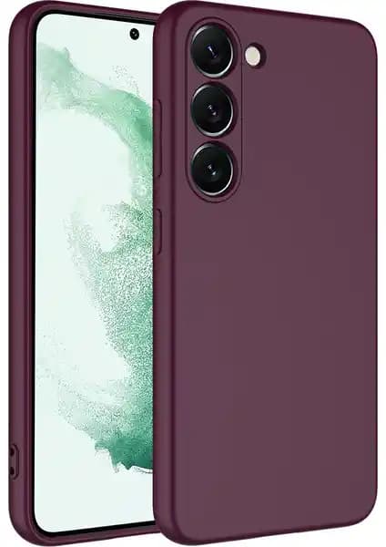 Apsuwa Samsung Galaxy S23 Kılıf Lansaman Kadife Silikon Dayanıklı ve Şık Tasarım