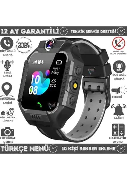 Ekmek Teknem Q500 Akıllı Çocuk Takip Saati Güvenlik ve İletişim Özellikleri