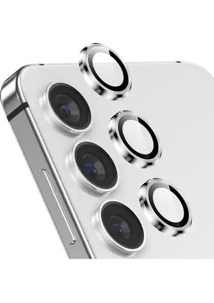 Fibaks Galaxy S24 Plus Uyumlu Kamera Lens Koruyucu Seti: İnce ve Dayanıklı Koruma Çözümü