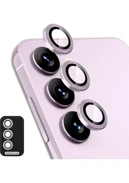 Fibaks Samsung Galaxy S23 Kamera Lens Koruyucu Yüksek Kaliteli Tam Koruma ve Dayanıklılık