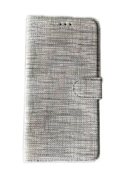 Galaxy A52 için Kumaş Desenli Kapaklı Kılıf Şıklık ve Koruma Sunar