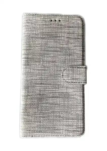 Galaxy A52 için Kumaş Desenli Kapaklı Kılıf Şıklık ve Koruma Sunar