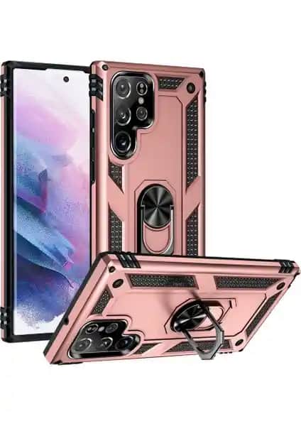 Galaxy S22 Ultra için Yüksek Koruma ve Şık Tasarıma Sahip Vega Tank Kılıfı