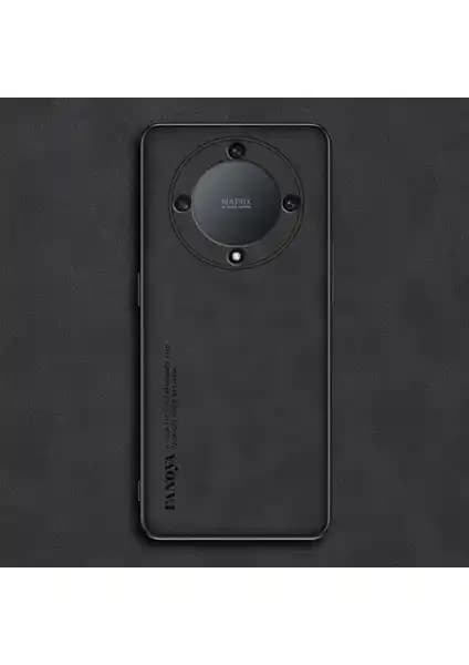 Honor X9A İçin Koyun Desenli Lüks PU Deri Kılıfı Şık ve Koruyucu Tasarım