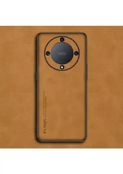 Honor X9A için Lüks Koyun Desenli PU Deri Kılıf Şık ve Koruyucu Tasarım