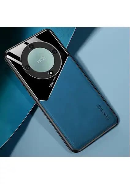 Honor X9A için Manyetik Emme Dikiş Deri Desenli Şık ve Koruyucu Kılıf Ürünü Tanıtımı