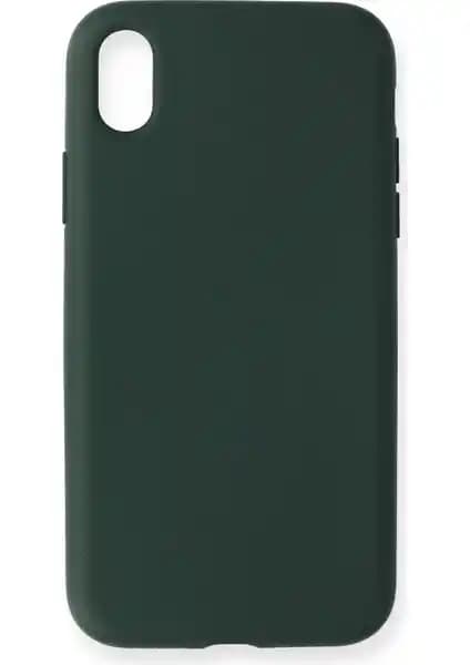 Koyu Yeşil Nano Silikon iPhone XR Kılıfı: Şıklık ve Koruma Bir Arada